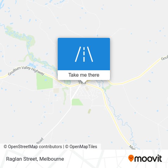 Raglan Street map