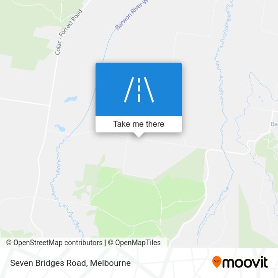 Seven Bridges Road map