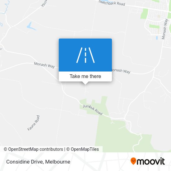 Considine Drive map