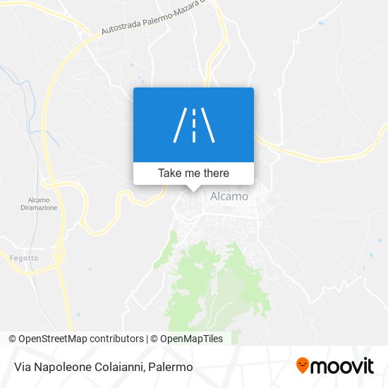 Via Napoleone Colaianni map