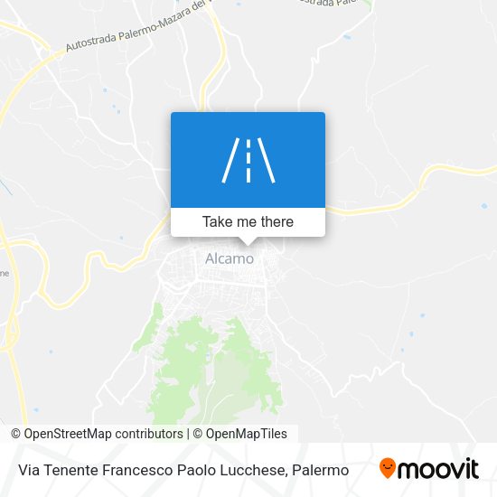 Via Tenente Francesco Paolo Lucchese map