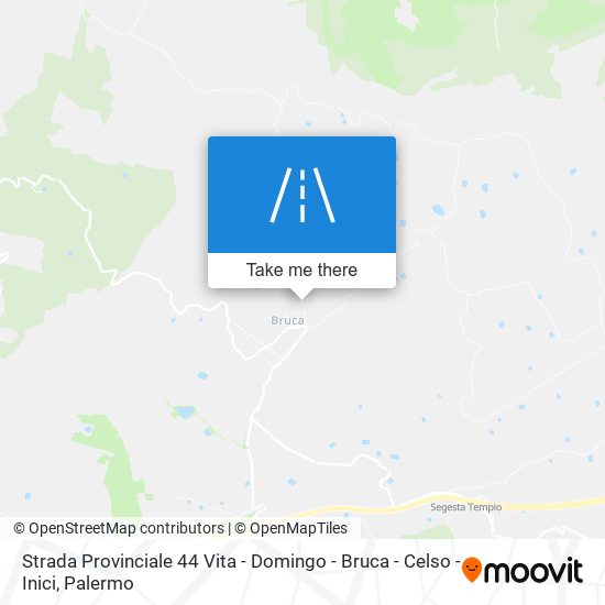 Strada Provinciale 44 Vita - Domingo - Bruca - Celso - Inici map