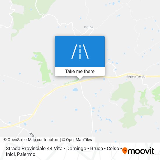 Strada Provinciale 44 Vita - Domingo - Bruca - Celso - Inici map
