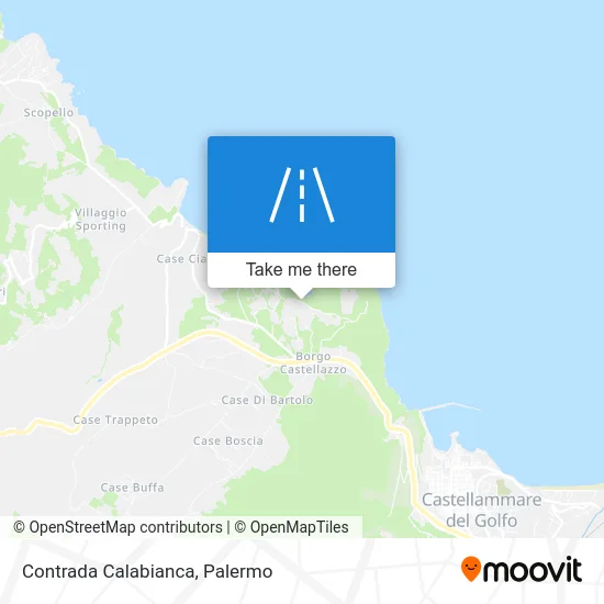 Calabianca District map