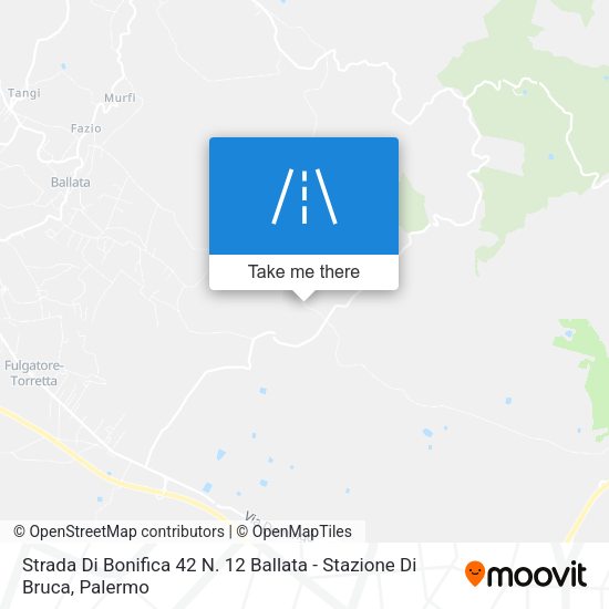 Strada Di Bonifica 42 N. 12 Ballata - Stazione Di Bruca map