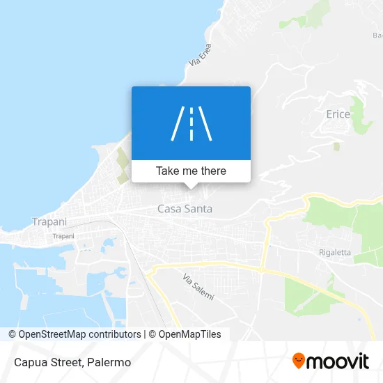 Capua Street map