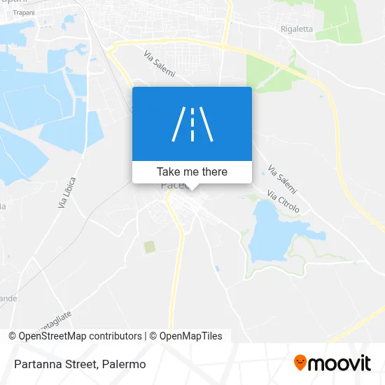 Partanna Street map