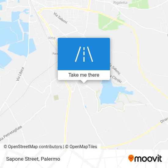 Sapone Street map