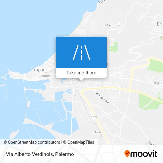 Via Alberto Verdinois map
