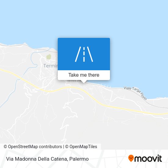 Via Madonna Della Catena map