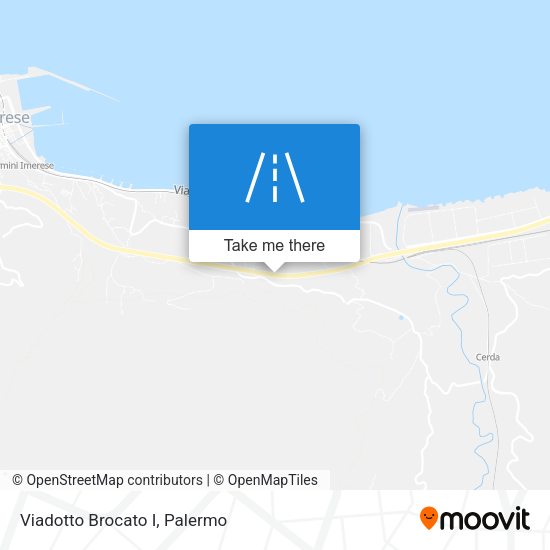 Viadotto Brocato I map