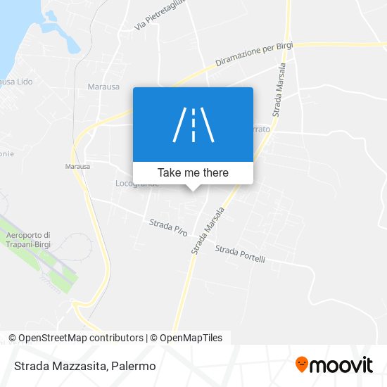 Strada Mazzasita map