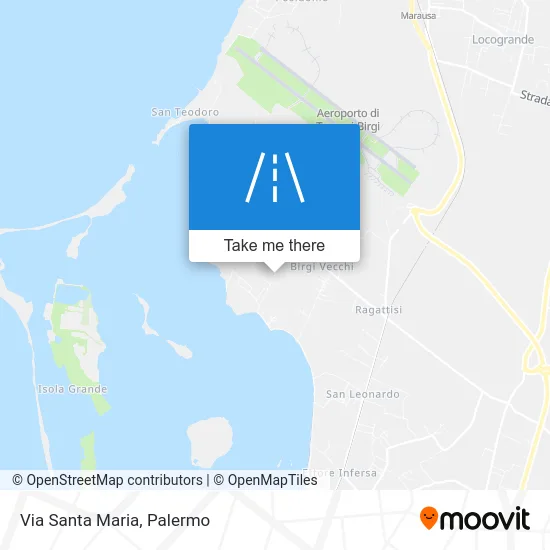 Santa Maria Street map