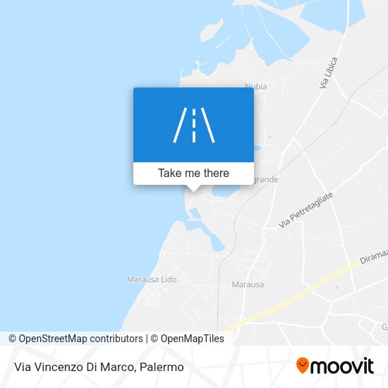 Via Vincenzo Di Marco map