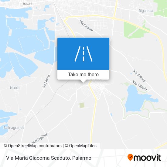 Via Maria Giacoma Scaduto map