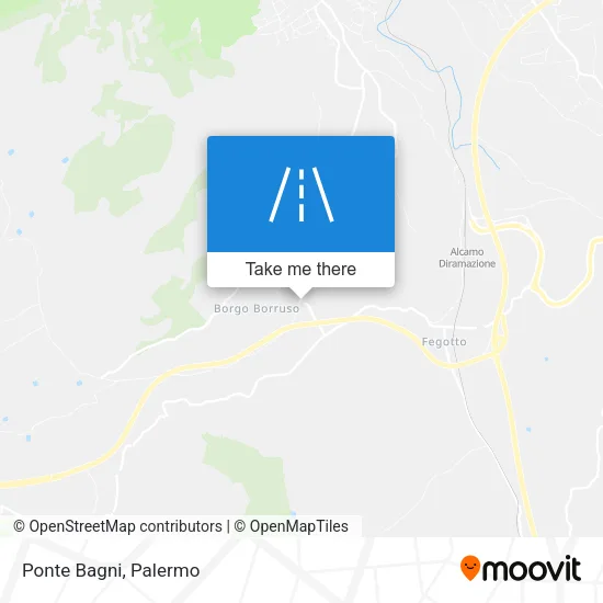 Ponte Bagni map