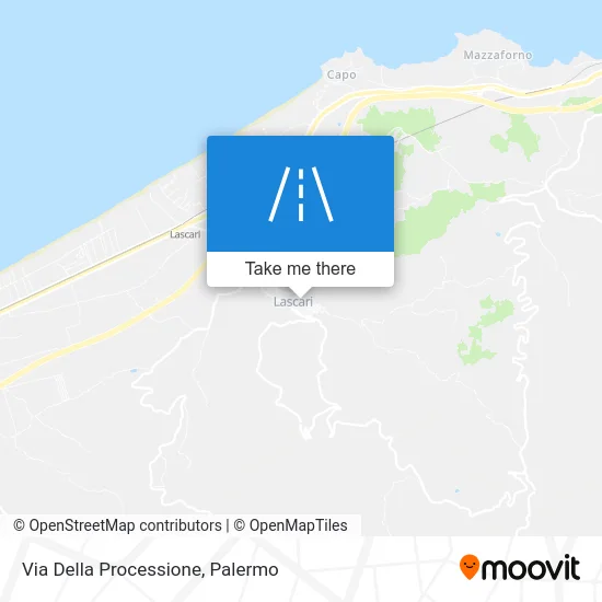 Procession Street map