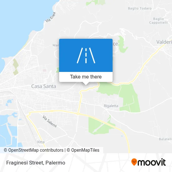 Fraginesi Street map