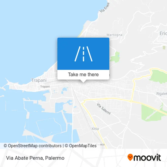 Via Abate Perna map