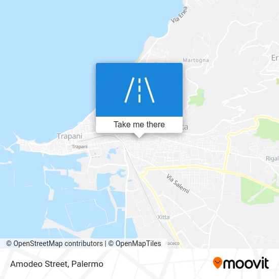 Amodeo Street map