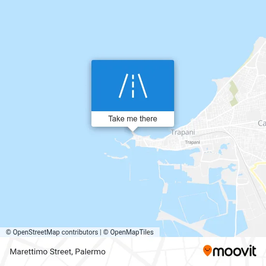 Marettimo Street map