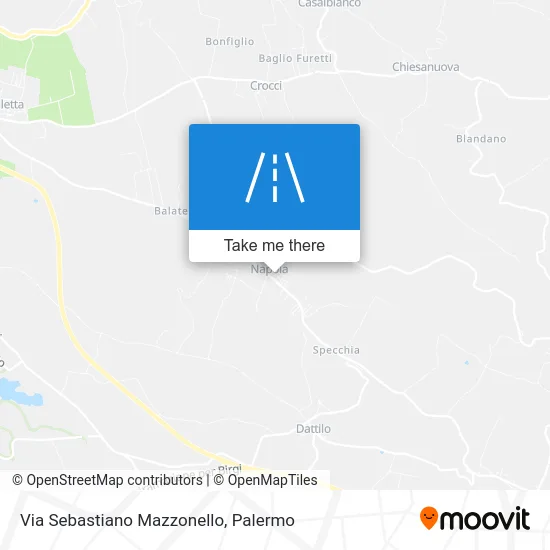 Sebastiano Mazzonello Street map
