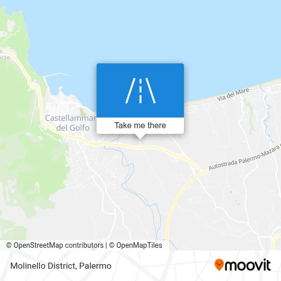 Molinello District map