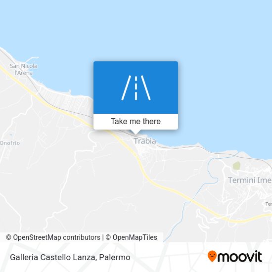 Galleria Castello Lanza map