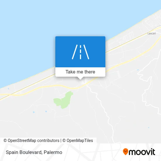 Spain Avenue map