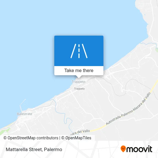 Mattarella Street map