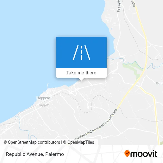 Republic Avenue map