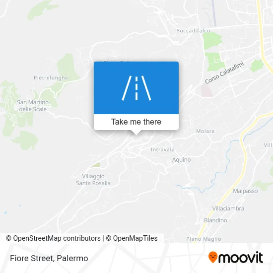 Flower Street map