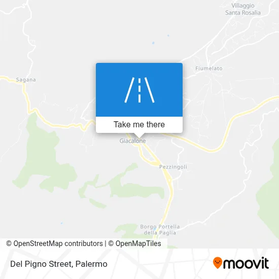 Del Pigno Street map