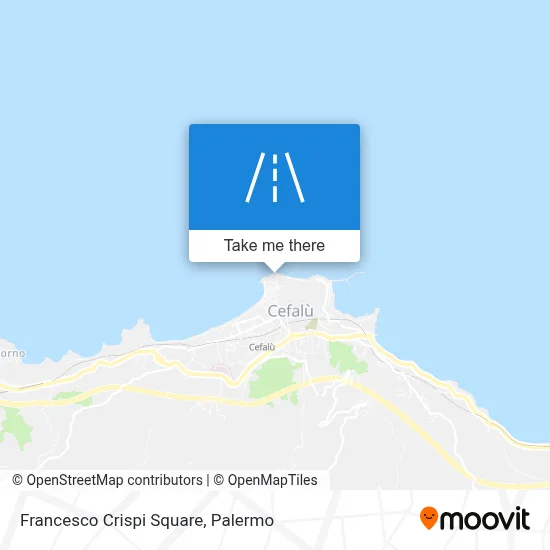 Francesco Crispi Square map
