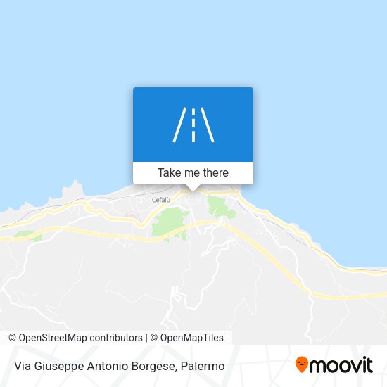 Via Giuseppe Antonio Borgese map