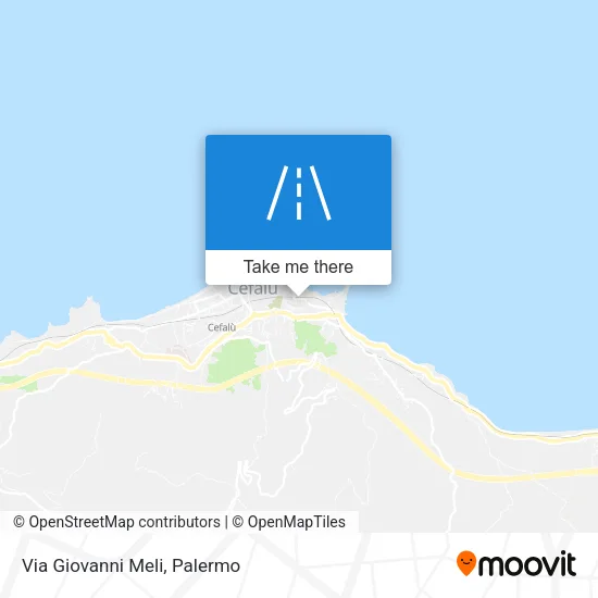 Via Giovanni Meli map