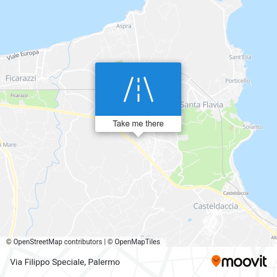 Via Filippo Speciale map