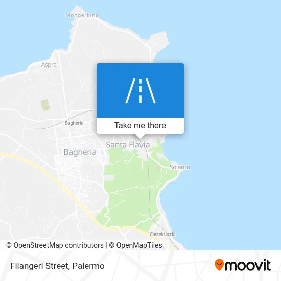 Filangeri Street map