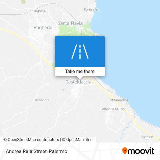Andrea Raia Street map