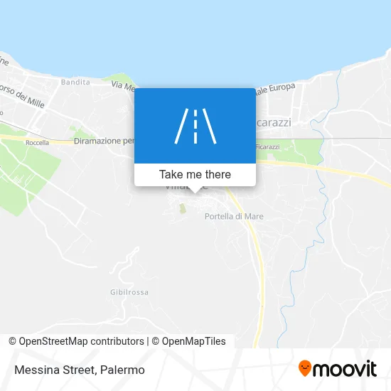 Messina Street map