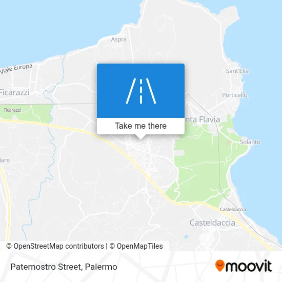 Paternostro Street map