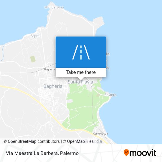 Via Maestra La Barbera map