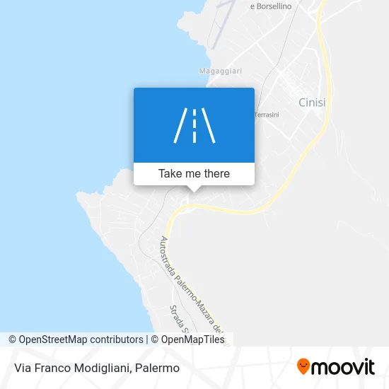 Franco Modigliani Street map