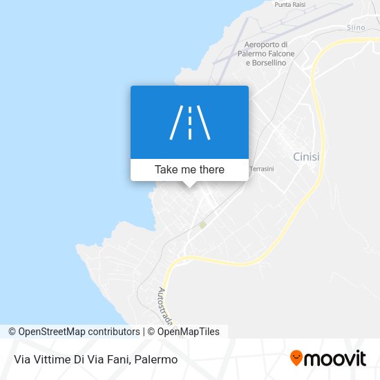 Via Vittime Di Via Fani map