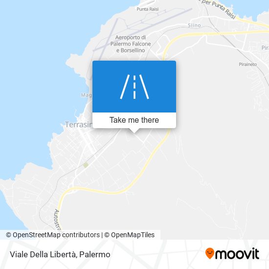 Viale Della Libertà map