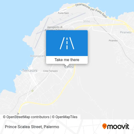 Prince Scalea Street map