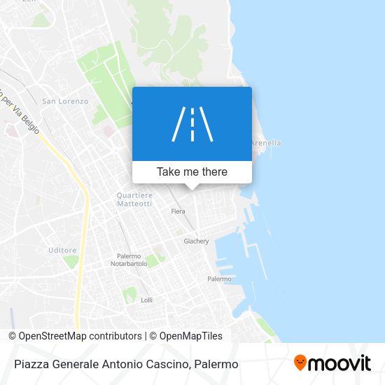 Piazza Generale Antonio Cascino map