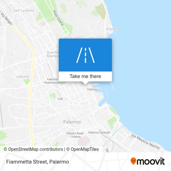 Fiammetta Street map