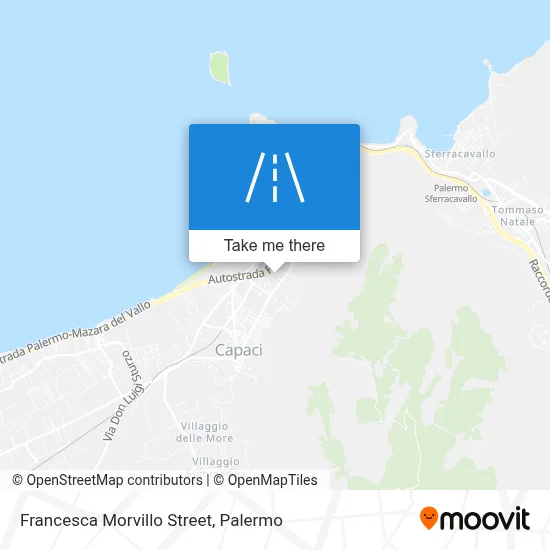 Francesca Morvillo Street map