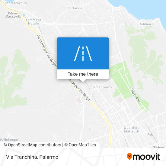 Tranchina Street map